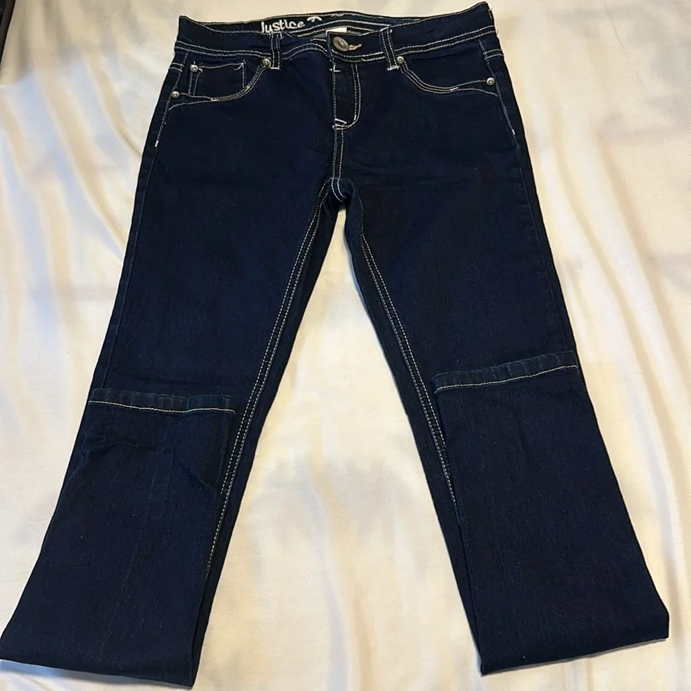 Girl’s Justice Skinny Jeans Size 14 Regular